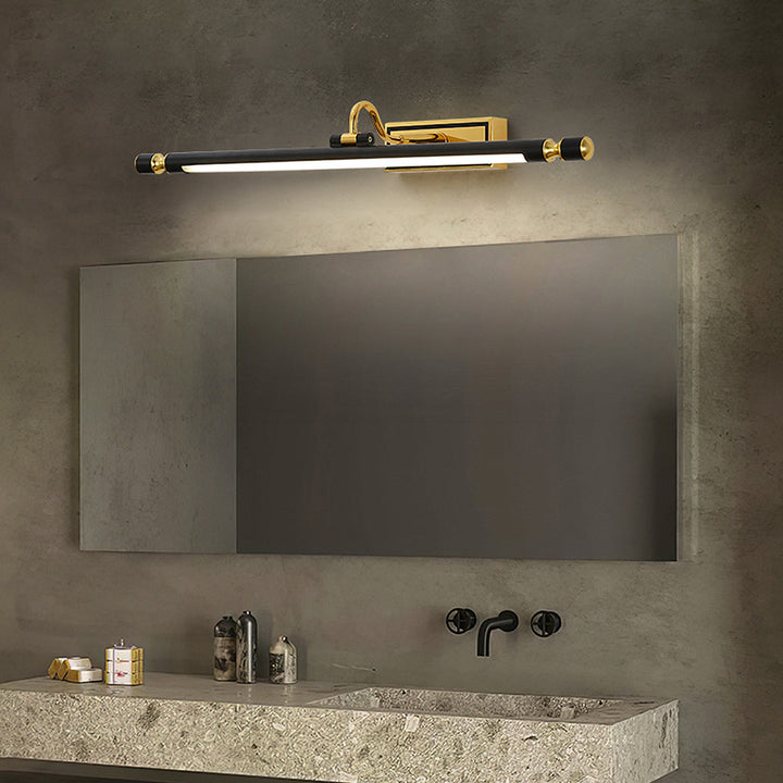 Black Simple LED Bathroom Vanity Wall Light