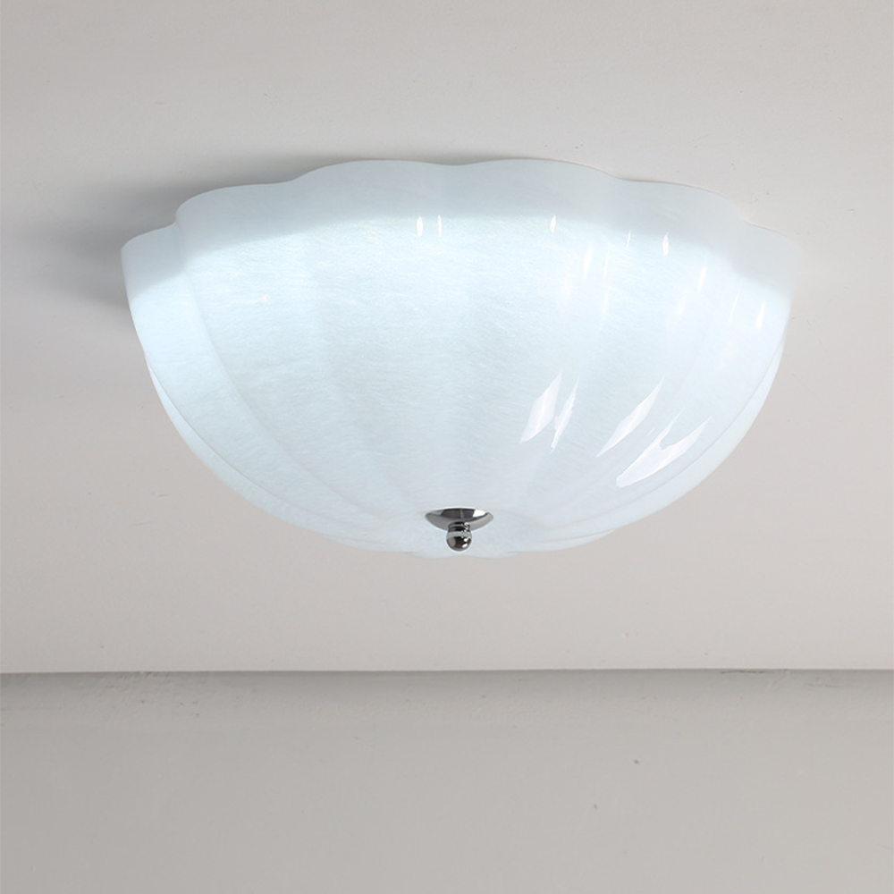 Simple French Retro LED Ceiling Lamp