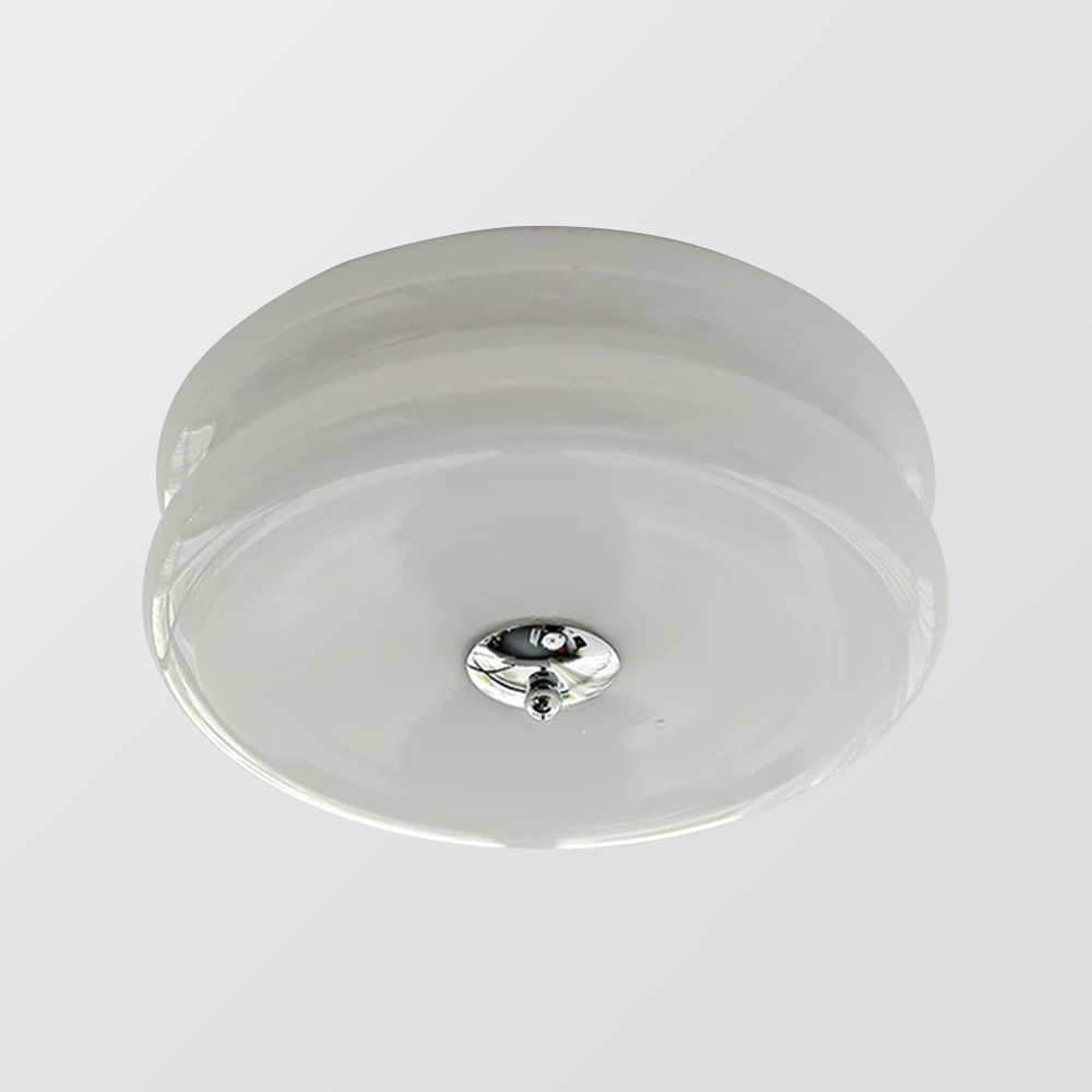 Art Deco Cream Cake Ceiling Light