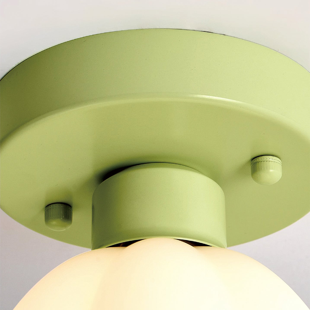 Cream Pumpkin Creative Corridor Aisle Ceiling Light