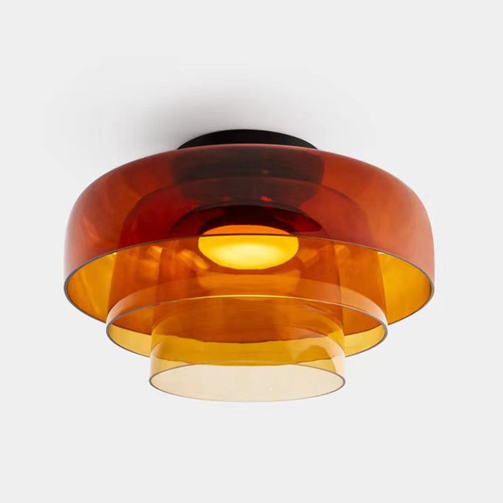 Creative Multi-Layer Glass Living Room Ceiling Light