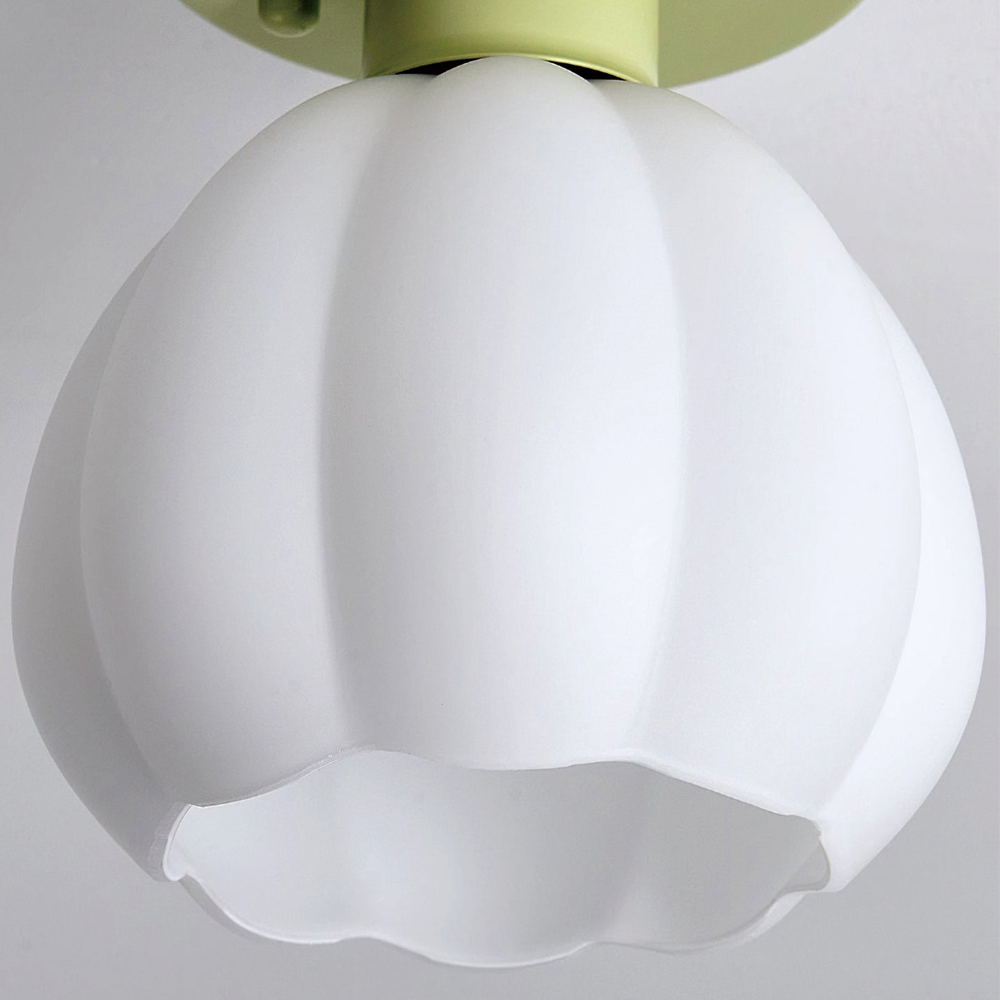 Cream Pumpkin Creative Corridor Aisle Ceiling Light