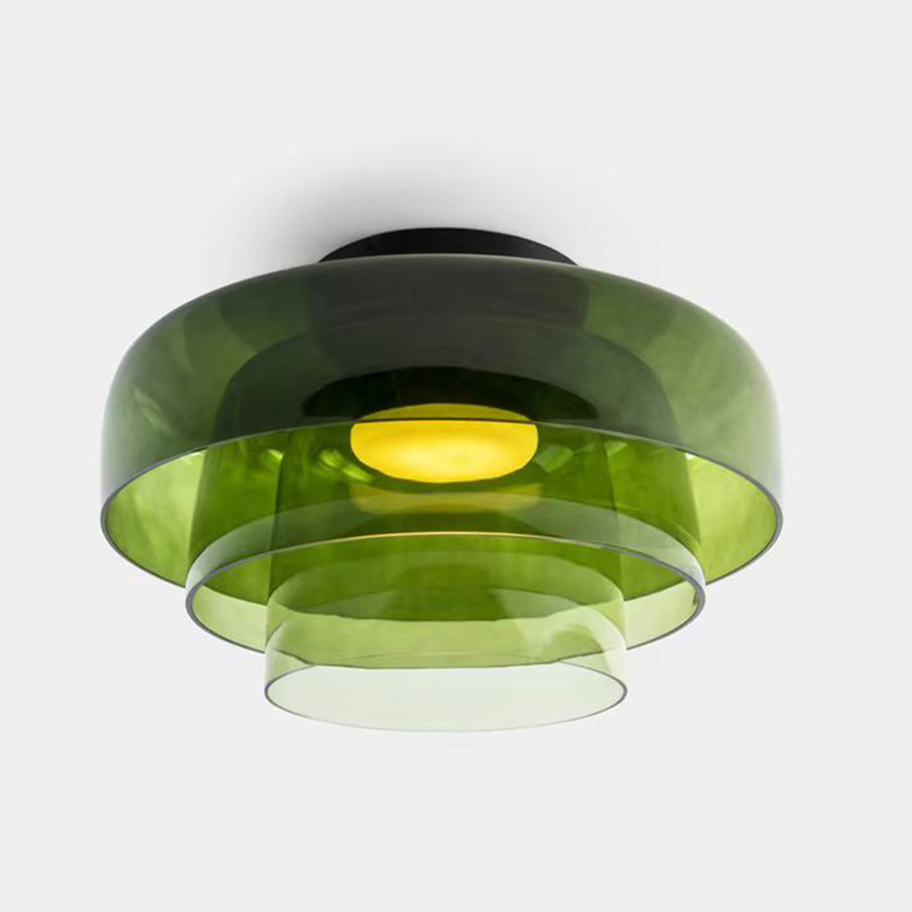 Creative Multi-Layer Glass Living Room Ceiling Light