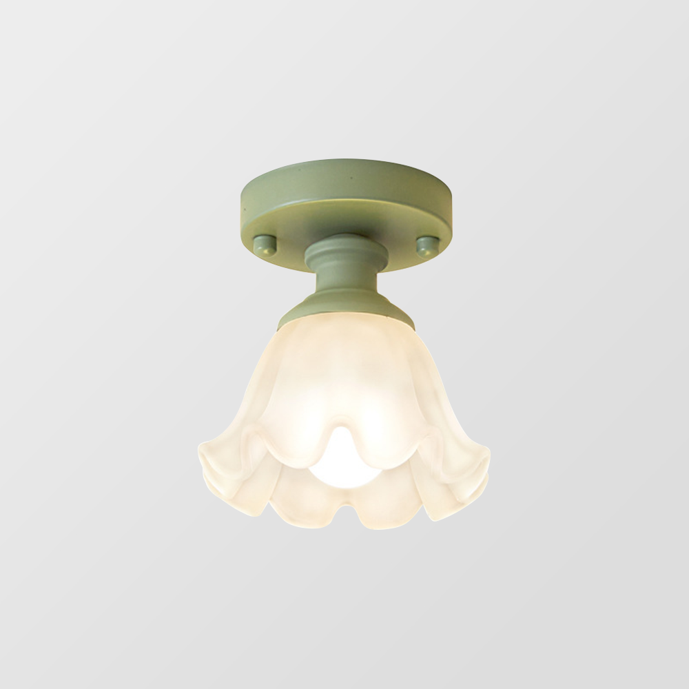 Cream Pumpkin Creative Corridor Aisle Ceiling Light