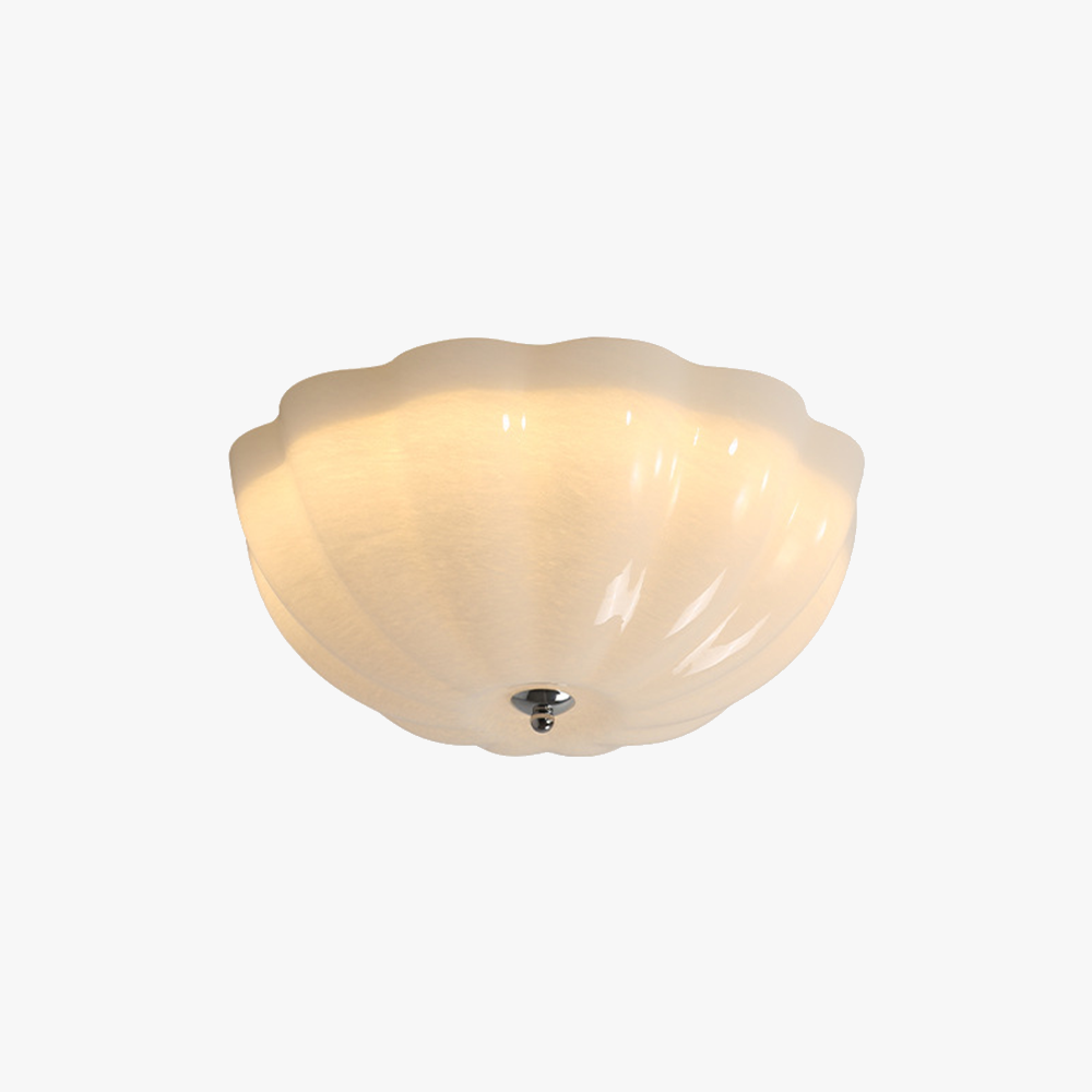 Simple French Retro LED Ceiling Lamp