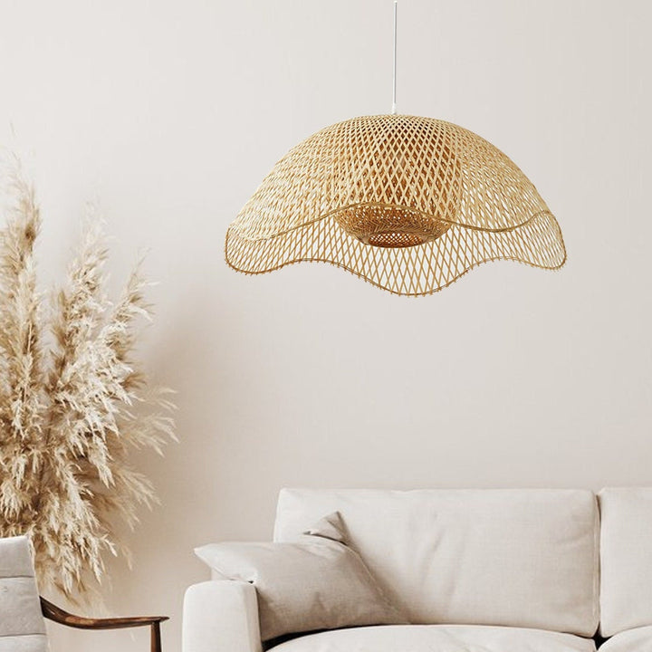 Bamboo Woven Hanging Lighting