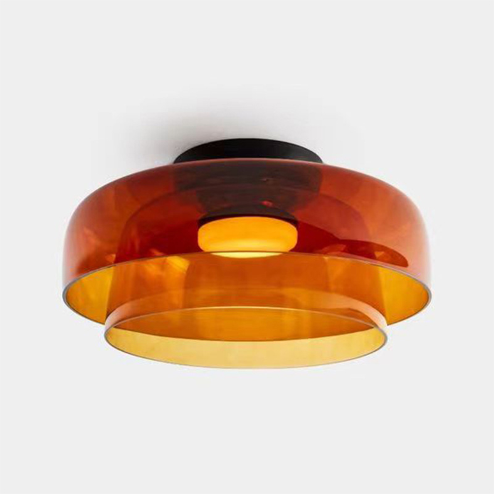 Creative Multi-Layer Glass Living Room Ceiling Light