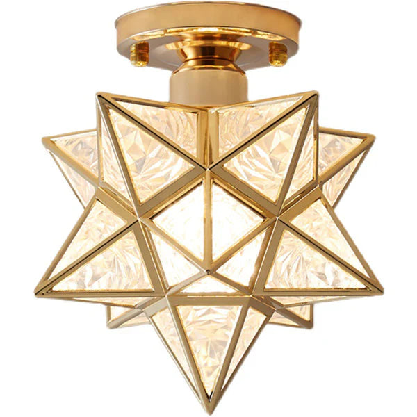 Creative Metal Star Ceiling Light