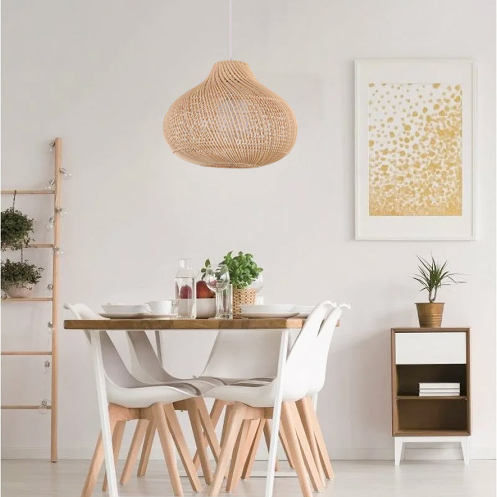 Boho Natural handmade Island Pendant Light