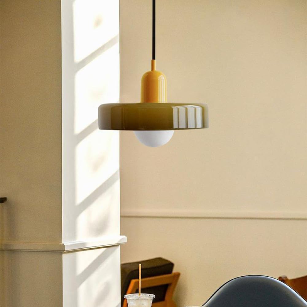 3 Heads Bauhaus Modern Simple Glass Pendant Light