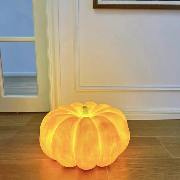 Resin Portable Pumpkin Table Light