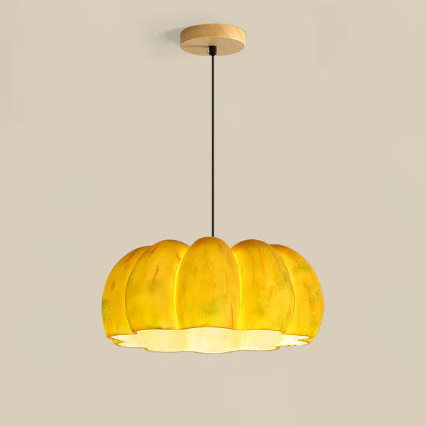 Eco-friendly Resin Pumpkin Pendant Light