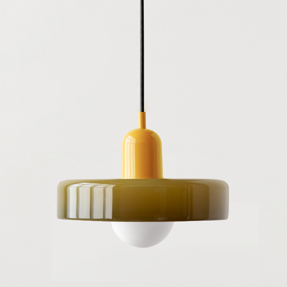 3 Heads Bauhaus Modern Simple Glass Pendant Light