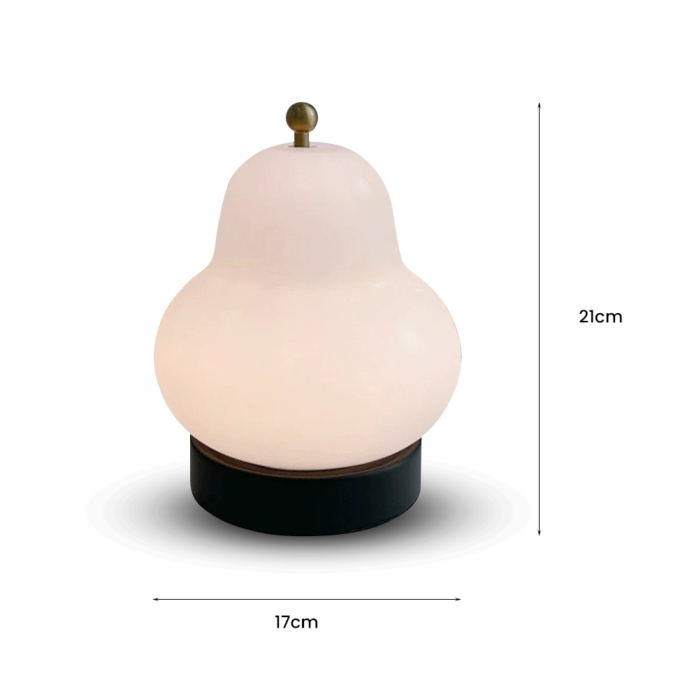 French Cream Pear Touch Portable Table Light