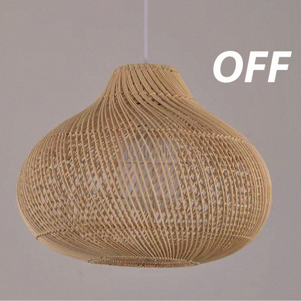 Boho Natural handmade Island Pendant Light