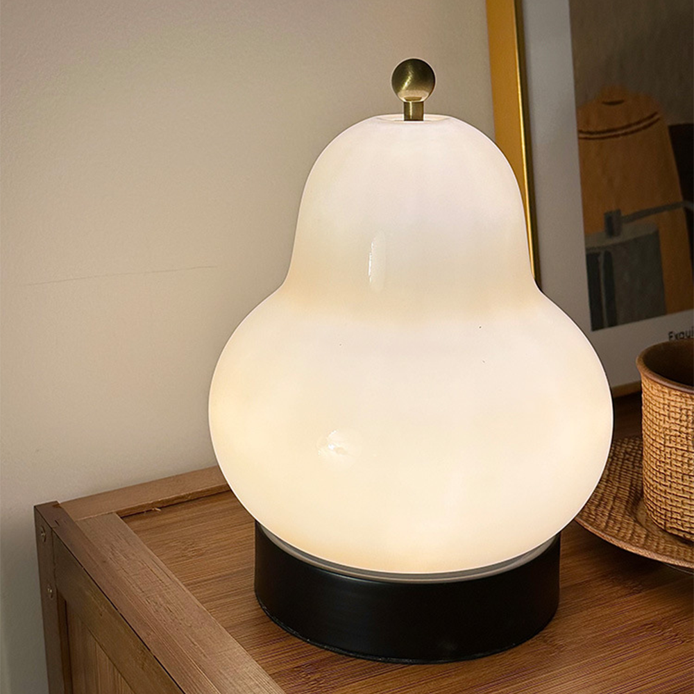 French Cream Pear Touch Portable Table Light