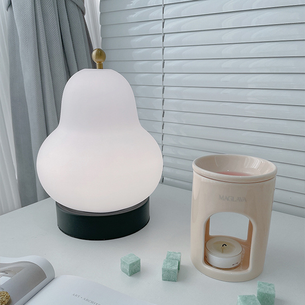 French Cream Pear Touch Portable Table Light