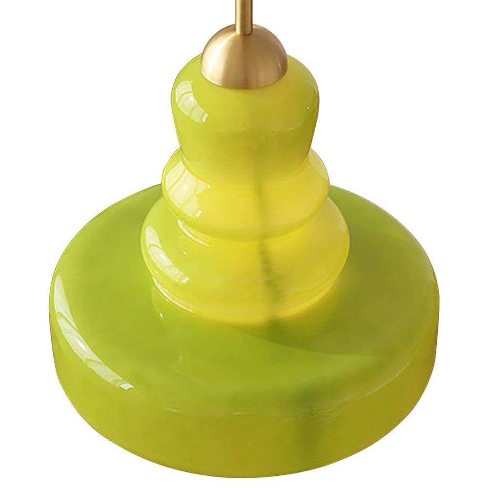 Bauhaus Colorful Gourd Pendant Light