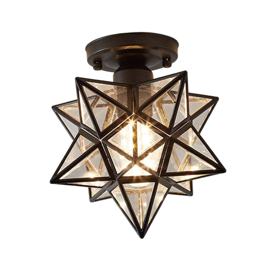 Creative Metal Star Ceiling Light