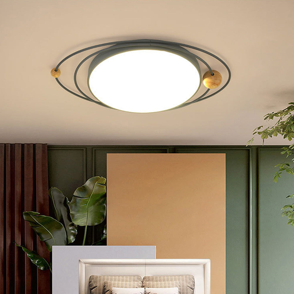 Luxury Planet Pattern LED Ceiling Light