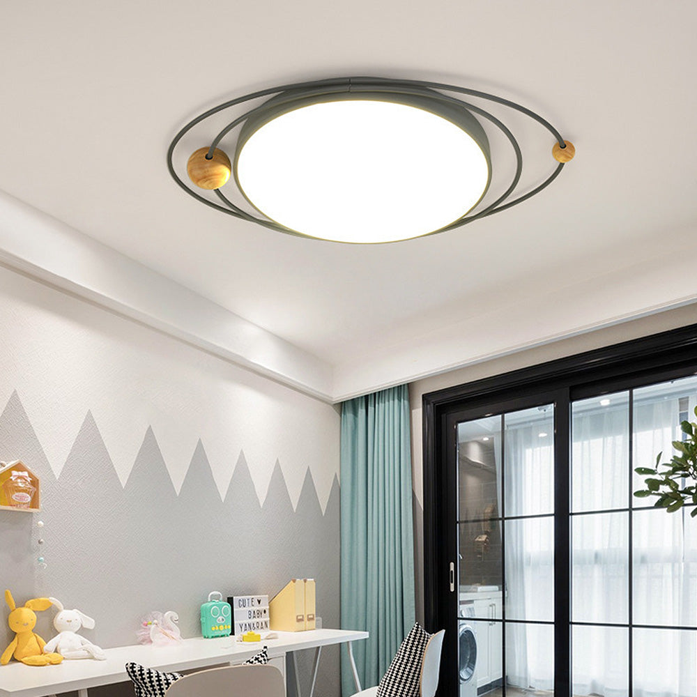 Luxury Planet Pattern LED Ceiling Light