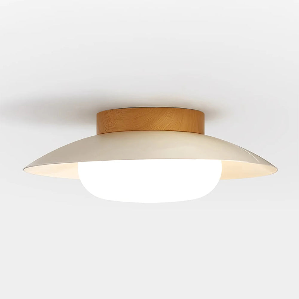 Cream Round White Ceiling Light