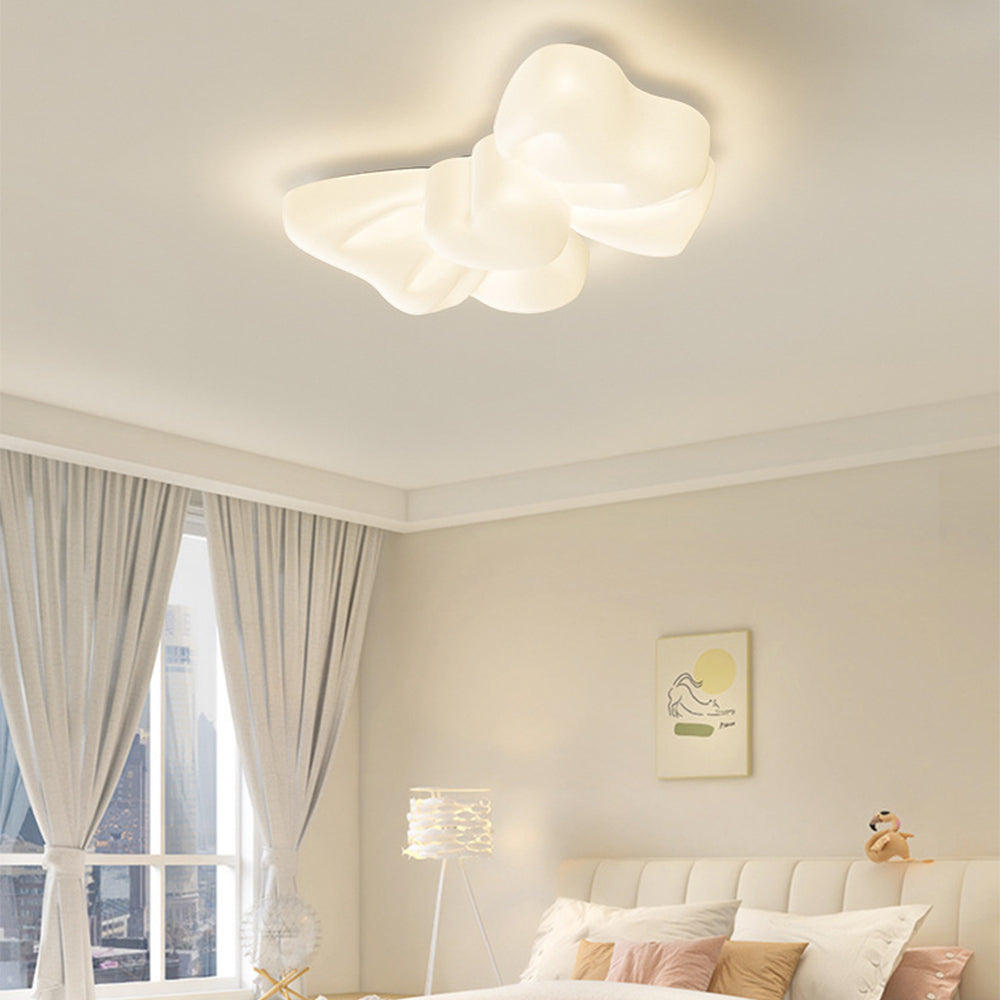 Cream Warm Multi-shaped Ceiling Light For Kids Room