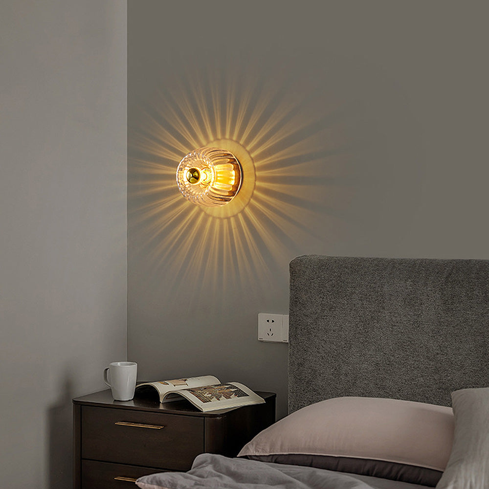 Contemporary Mini Clear Ceiling Light