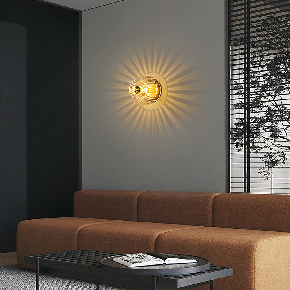 Contemporary Mini Clear Ceiling Light