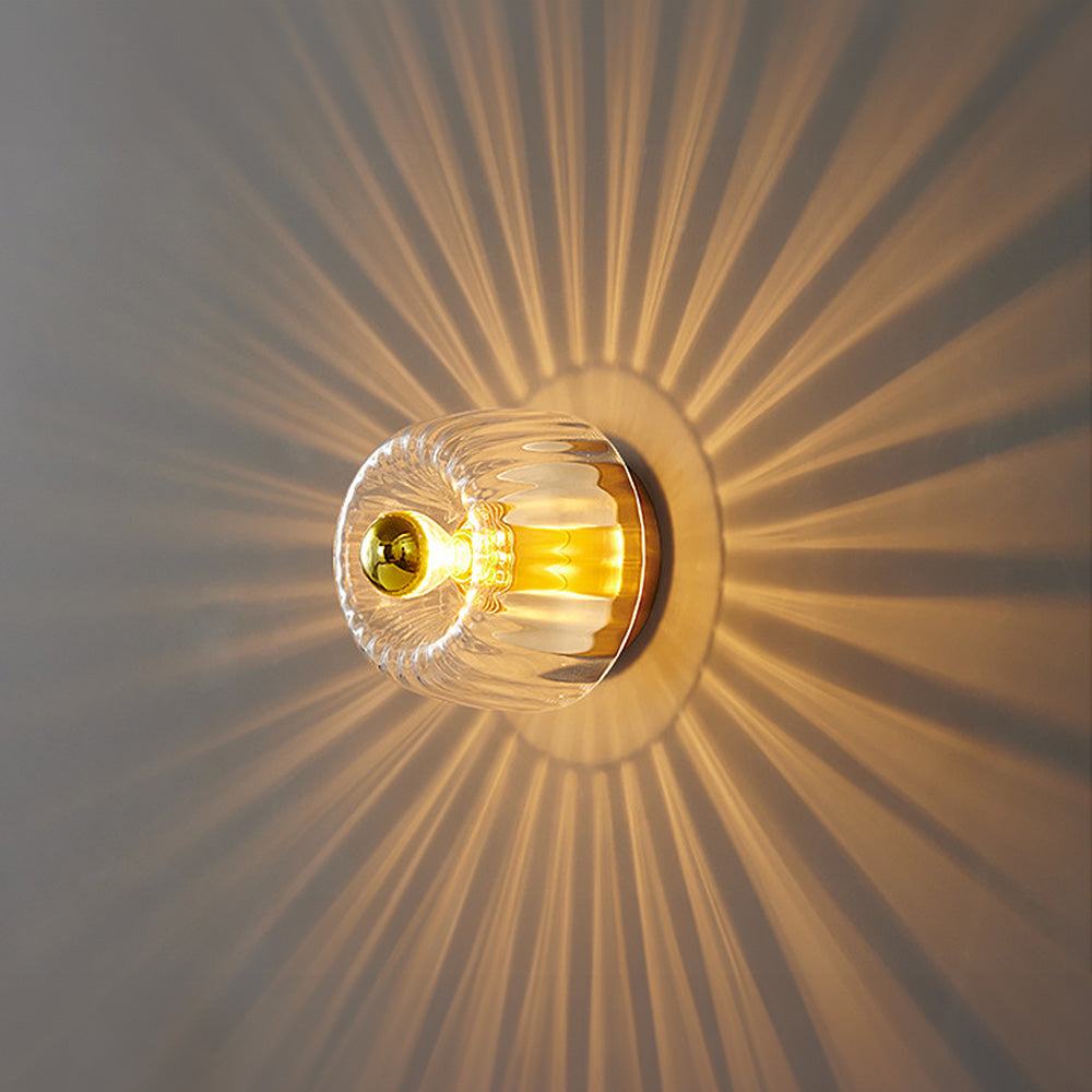 Contemporary Mini Clear Ceiling Light