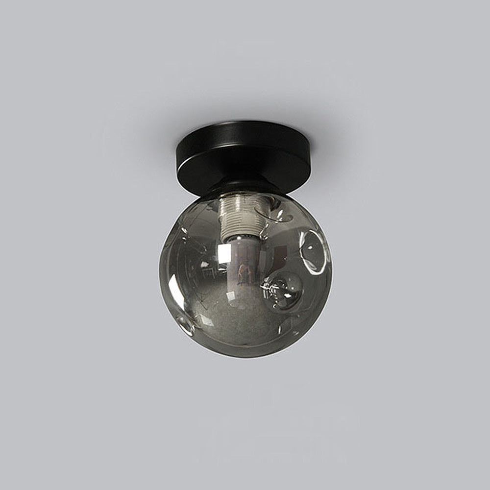 Nordic Clear Glass Ball Ceiling Light