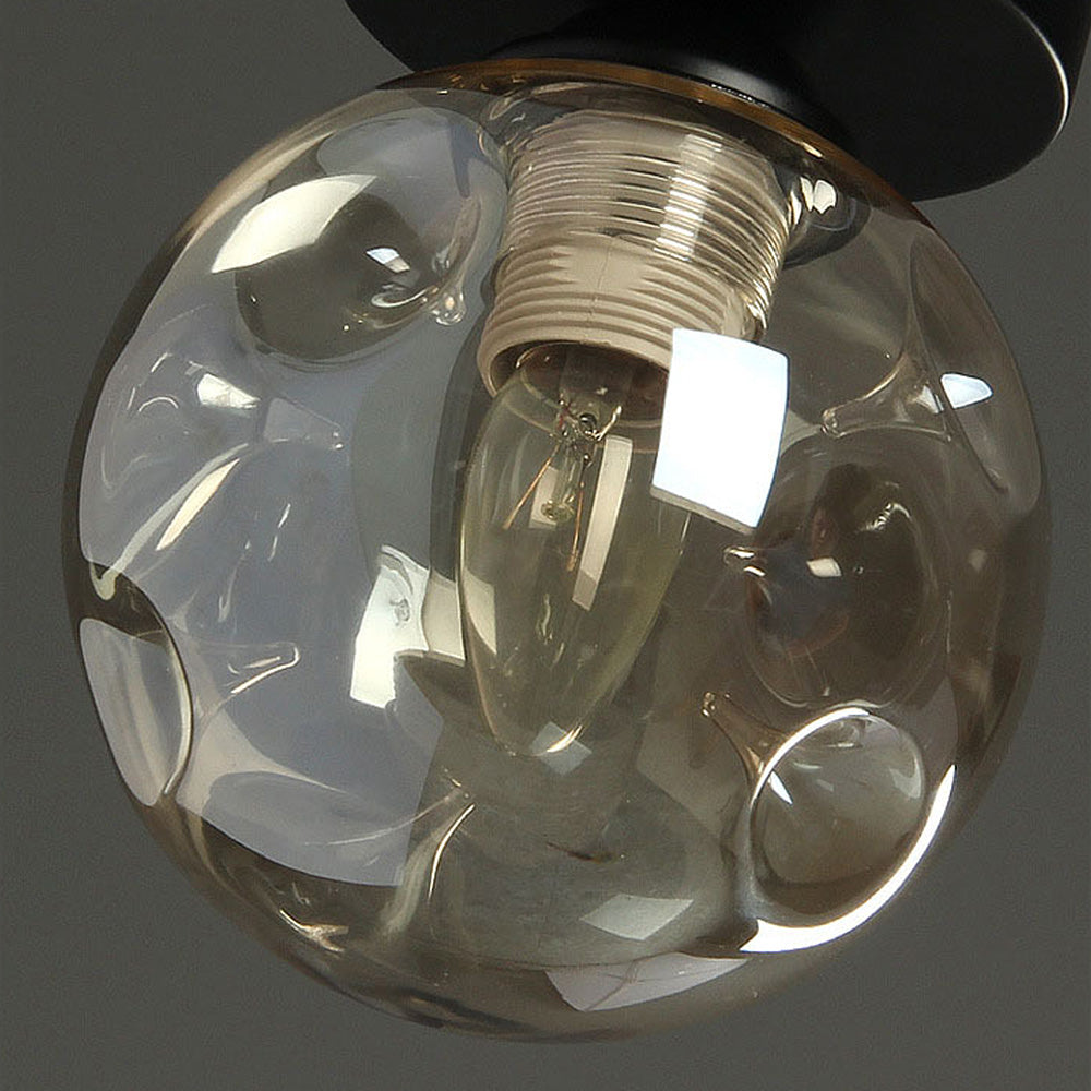 Nordic Clear Glass Ball Ceiling Light