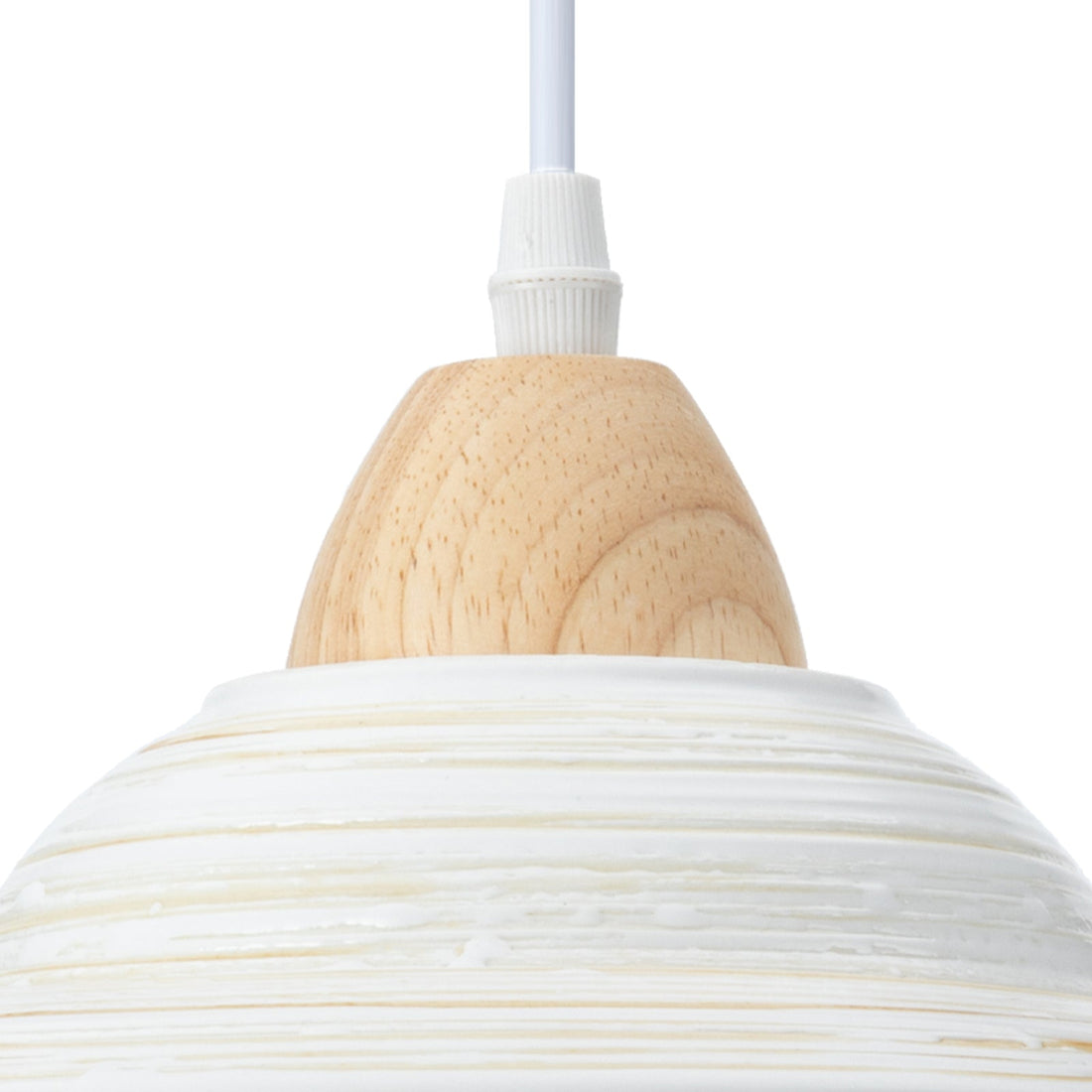 Creative Hat Milky Ceramic Pendant Light