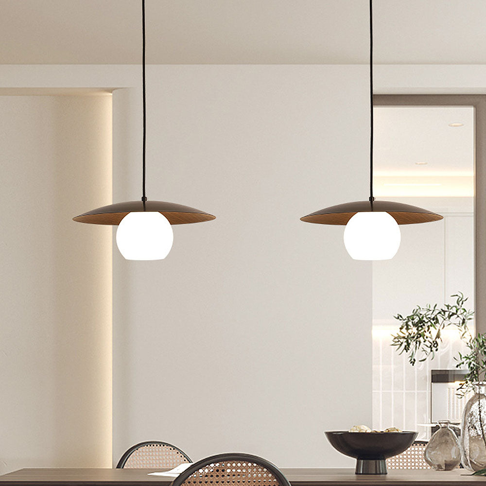 Creative UFO Iron Disc Mini Pendant Light