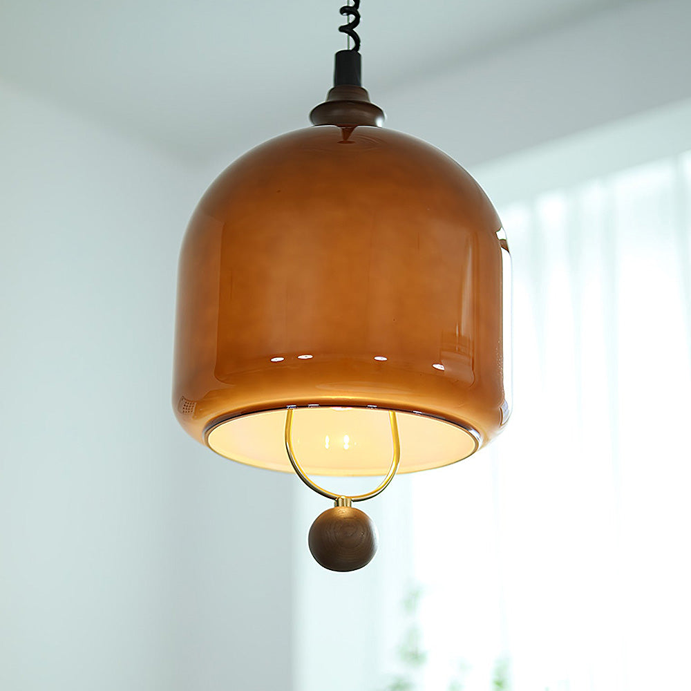 Bauhaus Glass Lantern Pendant LED Light