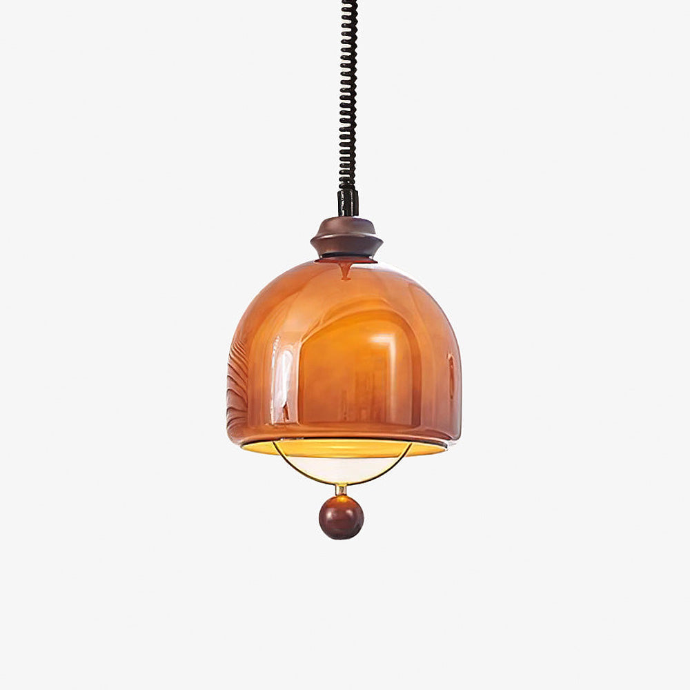 Bauhaus Glass Lantern Pendant LED Light