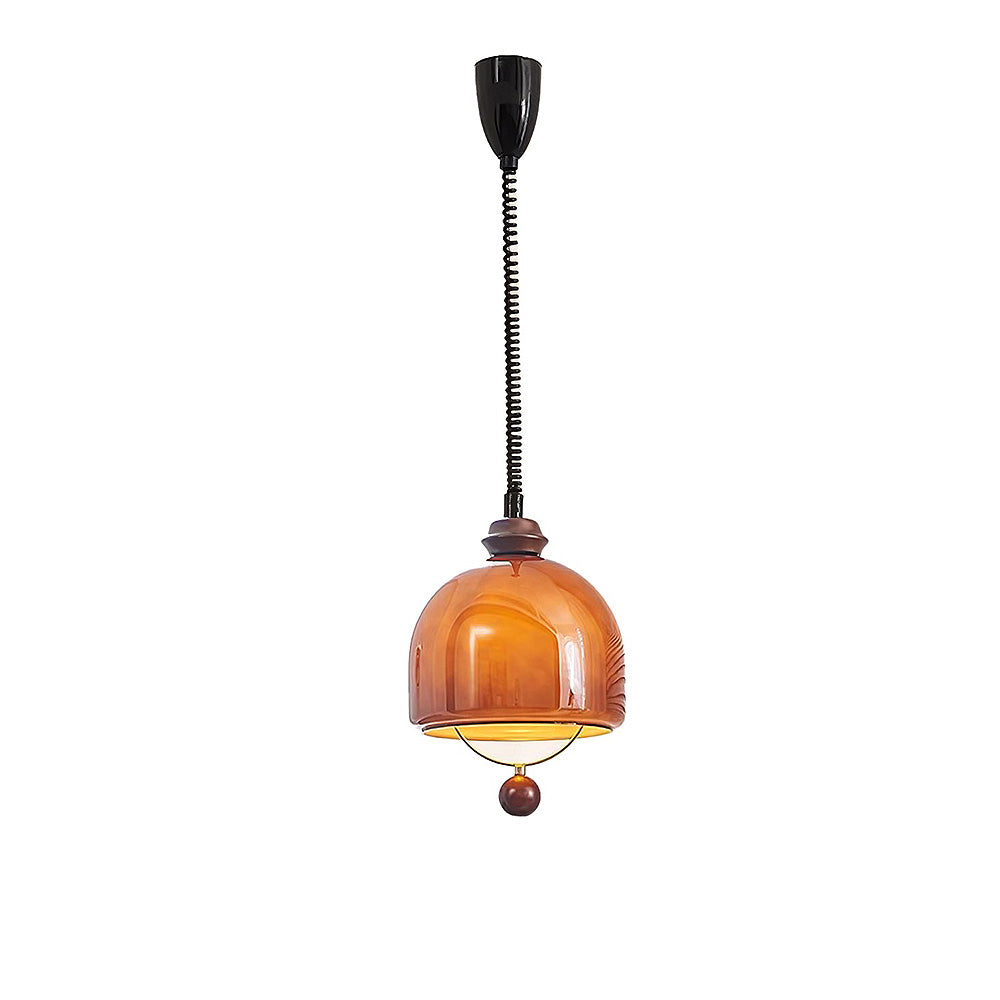 Bauhaus Glass Lantern Pendant LED Light