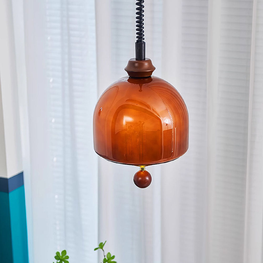 Bauhaus Glass Lantern Pendant LED Light