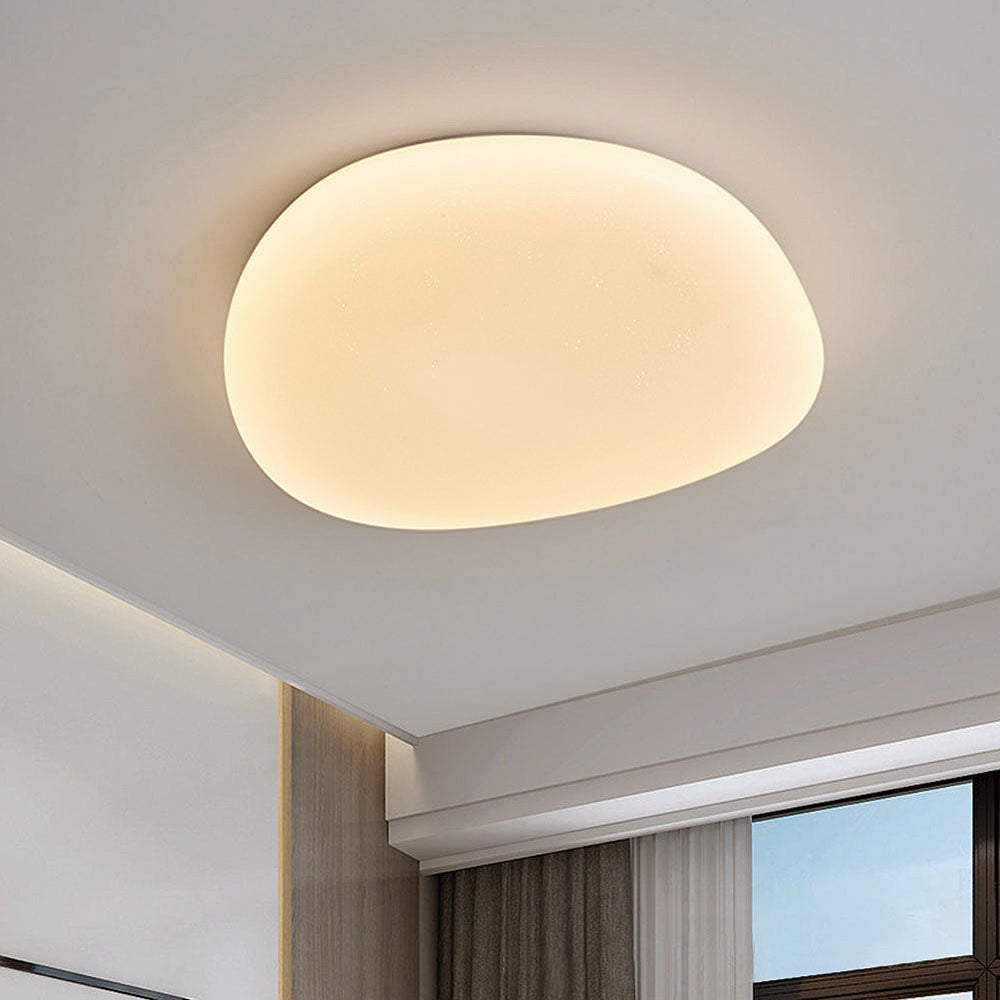 Simple Acrylic Bedroom White LED Ceiling Light