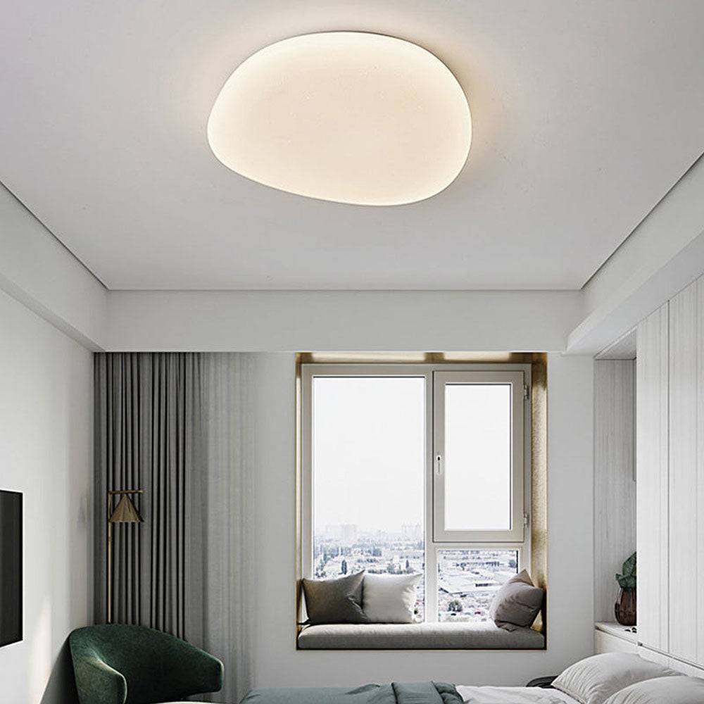 Simple Acrylic Bedroom White LED Ceiling Light