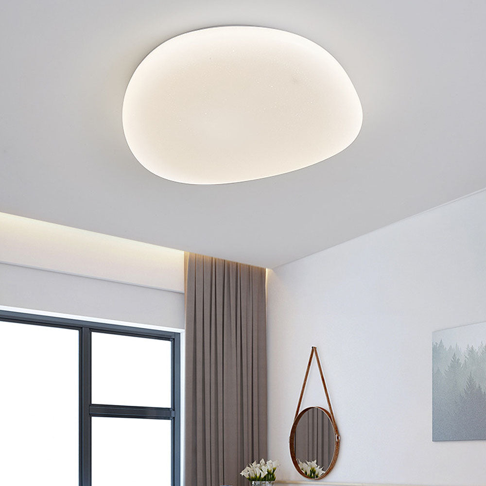 Simple Acrylic Bedroom White LED Ceiling Light