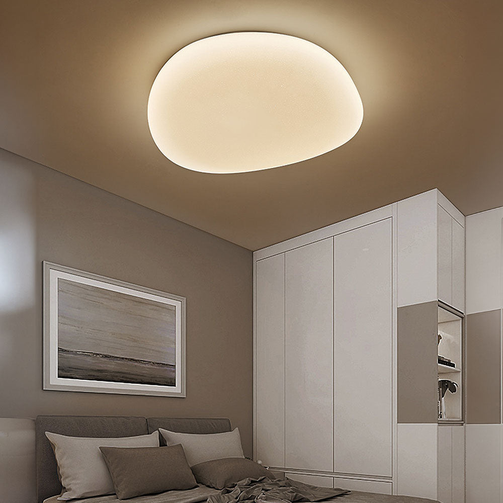 Simple Acrylic Bedroom White LED Ceiling Light