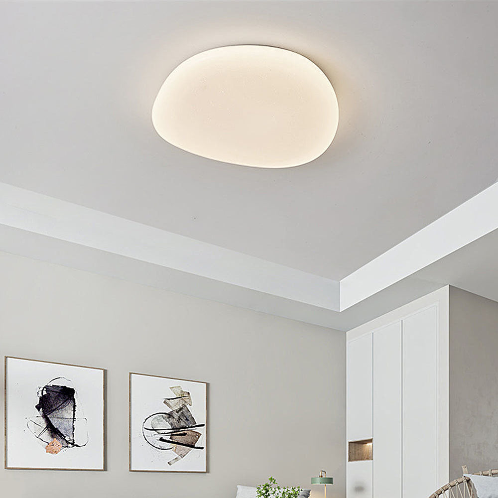 Simple Acrylic Bedroom White LED Ceiling Light