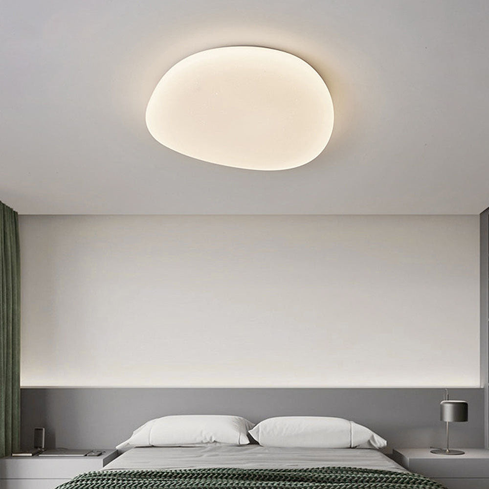 Simple Acrylic Bedroom White LED Ceiling Light