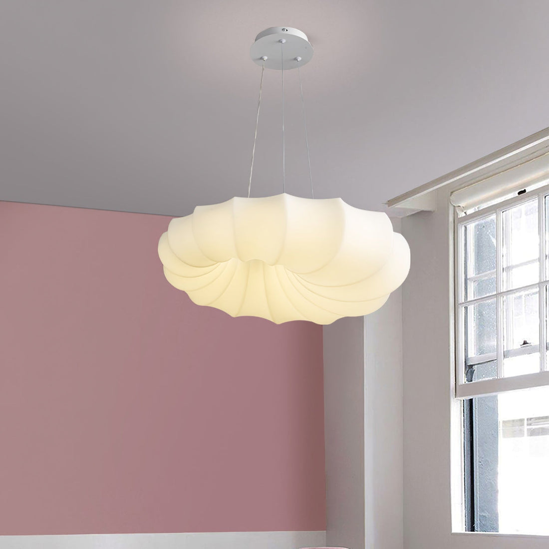 White Bubble Cloud Pendant Lamp & Ceiling Lamp