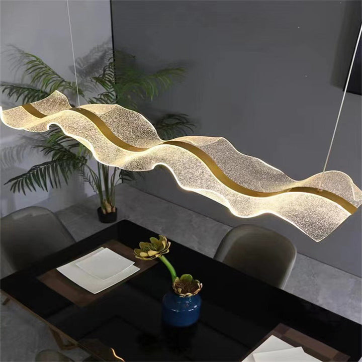 Contemporary Creative Water Ripple Pendant Light