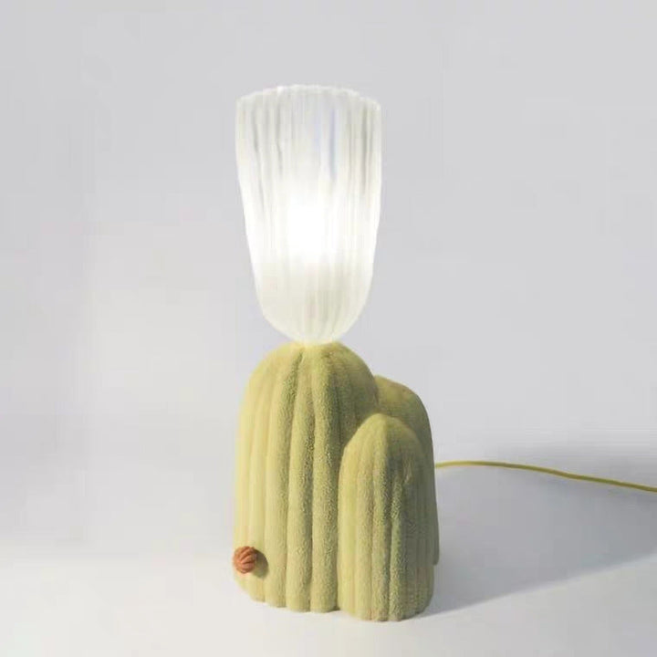 Creative Green Cactus Table Lamp